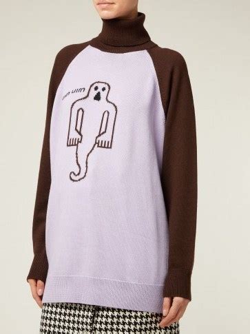 miu miu ghost jumper|where to buy miu michu.